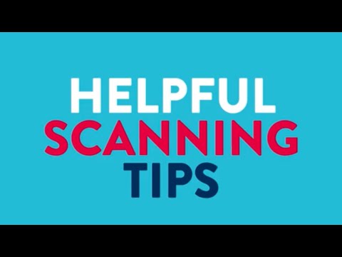 How To Scan Reciepts