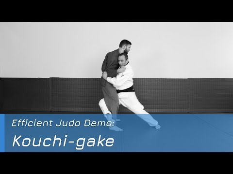 Kouchi-gake - Demo — judo technique demonstration