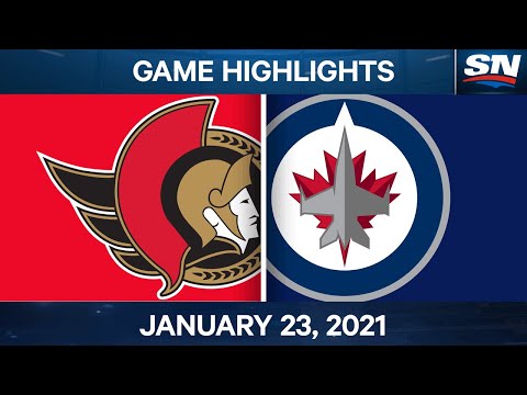 NHL Game Highlights | Senators vs. Jets - Jan. 23, 2021