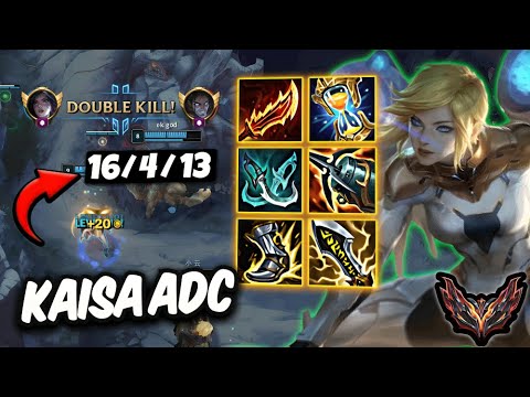 Kaisa vs Lucian ADC ( DoubleKill ) Korea Grandmaster 876 LP | Patch 25.23
