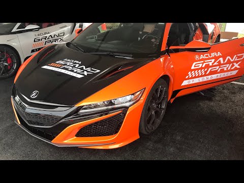 Long Beach GP: Acura NSX Pace Car ride
