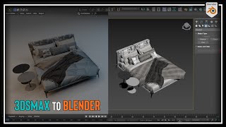 3dsmax to blender ( fixed materials-Cams and lights ) 2021
