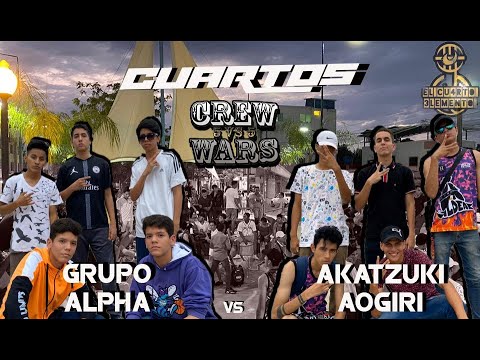 AKATSUKI AOGIRI  vs GRUPO ALPHA - 4tos | #CrewWars 5vs5
