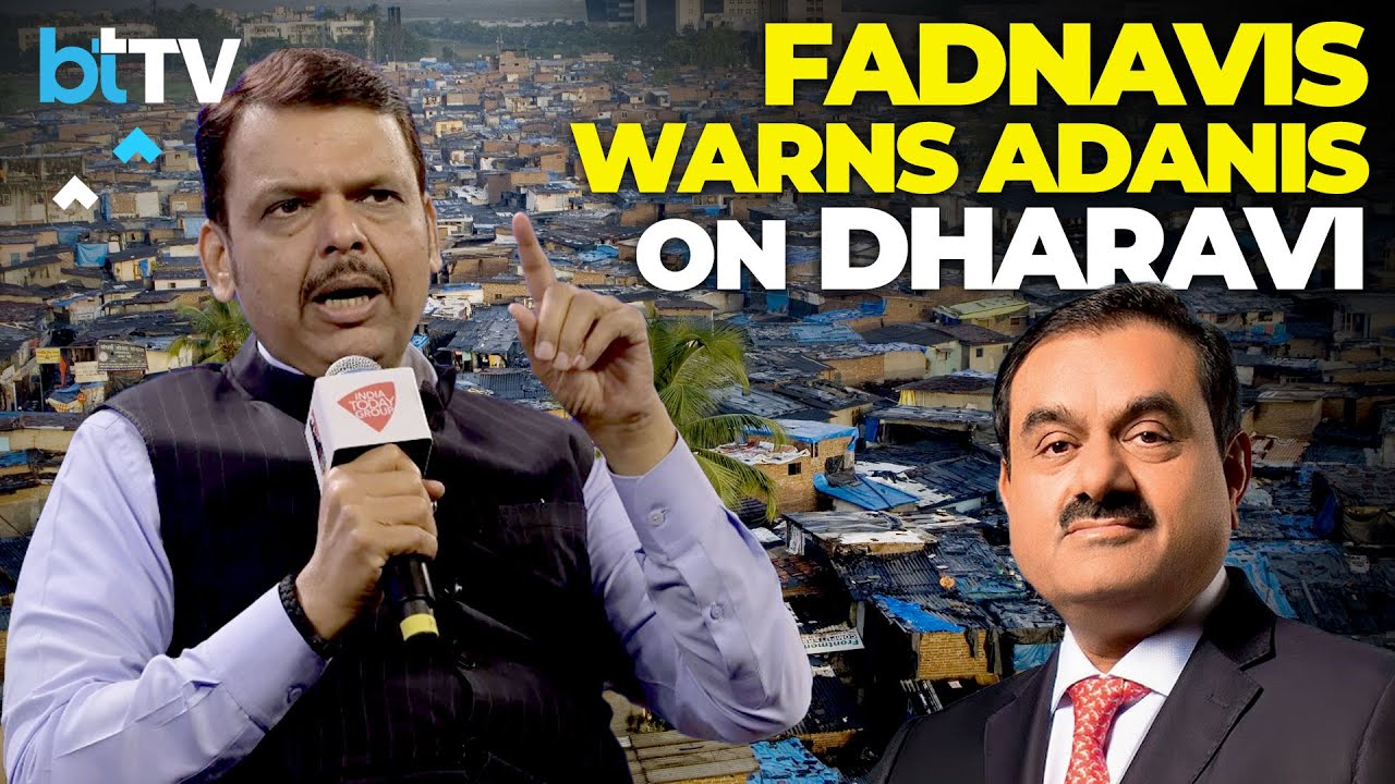 Fadnavis’ Claim: Dharavi Contract Will Be Taken Back If Adani Realty Deviates From Contract