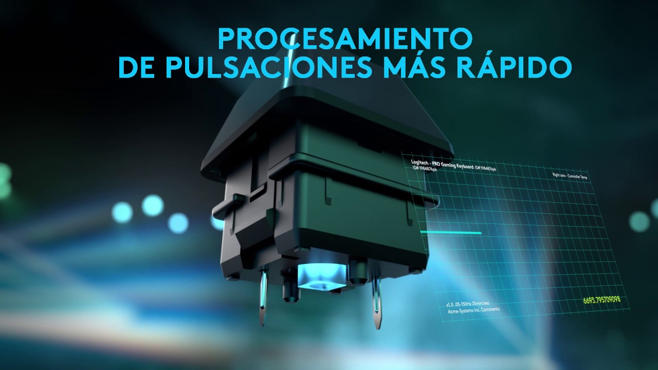 Presentación del Logitech G 920-010593 teclado Juego