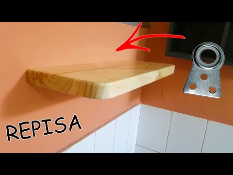 Cómo instalar estantes flotantes sin soportes visibles