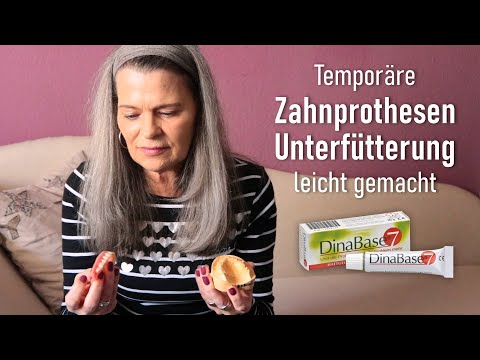 DinaBase7: Die Zahnprothesen Unterfütterung für zu Hause - Never2Late