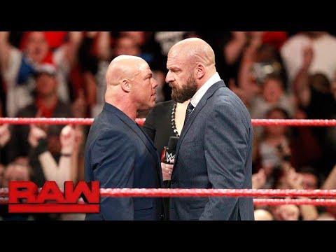 Kurt Angle threatens to retaliate against Triple H: Raw, Nov. 20, 2017