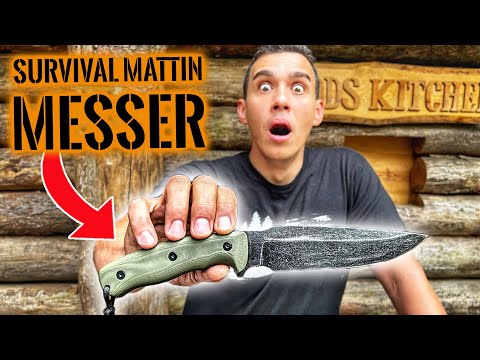 Das SURVIVAL MATTIN MESSER im EXTREM TEST - Wird es brechen?