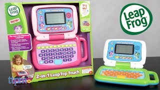 2-in-1 LeapTop Touch Pink & Green from LeapFro