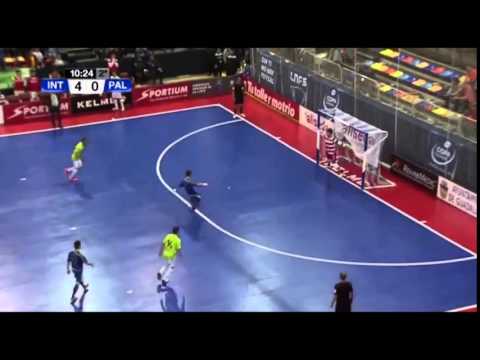 Gol de Rivillos (5-0) Movistar Inter - Palma Futsal. Cuartos Copa España