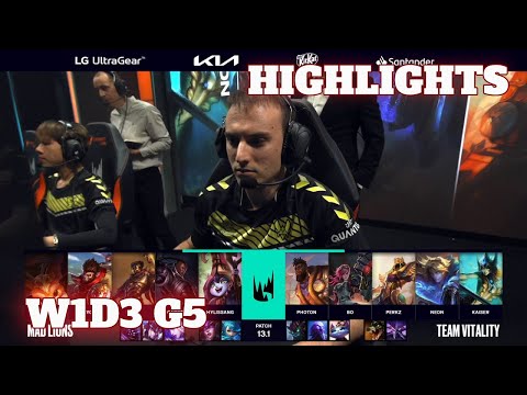 MAD vs VIT - Highlights | Week 1 Day 3 LEC Winter 2023 | Mad Lions vs Vitality W1D3