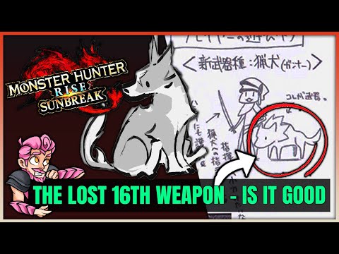 Hunting Hound the Official New 16th Weapon - What Happened - Full Breakdown - Monster Hunter!