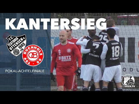 Buchholz von der Rolle: Teutonia spaziert ins Viertelfinale | FC Teutonia Ottensen – TSV Buchholz 08