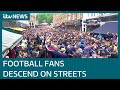 England v Scotland: Thousands of fans descend on London for goalless draw | ITV News