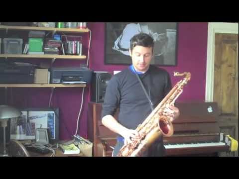 Lesson 5. Improving your harmonic notes on the Saxophone