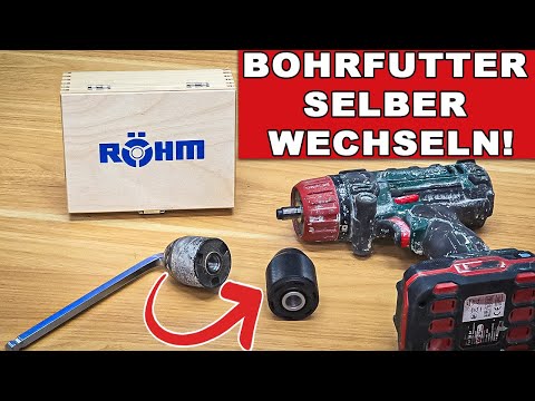 Changing the drill chuck yourself | Röhm drill chuck