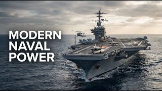 USS George H. W. Bush Aircraft Carrier Operations — Destroyer, Helicopters & Fighter Jets in Action