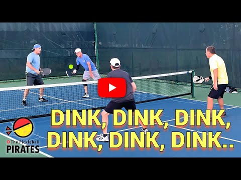 The Best of Dinking Battles in One Game: Pickleball 4.5+ Men's Doubles rec Game