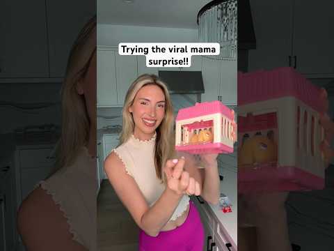 Trying the viral mama surprise!
