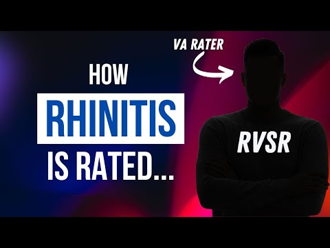 A Rater Explains How Rhinitis Is Rated