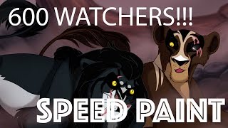 600 Deviantart Watchers gift Speedpaint