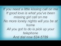 Trace Adkins - 634-5789 Lyrics
