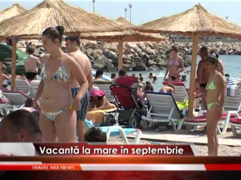 Vacanţă la mare, în septembrie – VIDEO