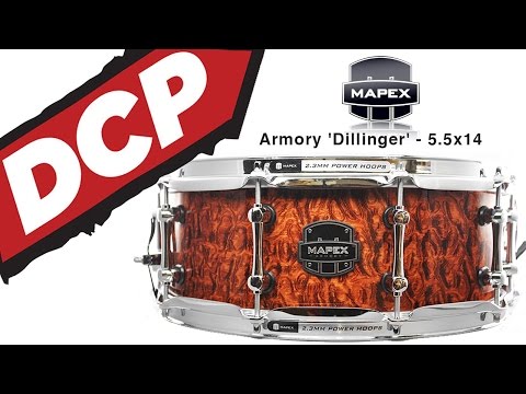Video Demo: Mapex Armory 'Dillinger' Snare Drum 5.5x14