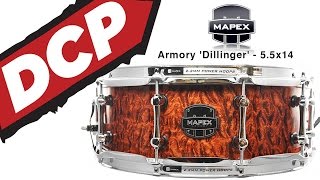 Video thumbnail for Video Demo: Mapex Armory 'Dillinger' Snare Drum 5.5x14 by Drum Center of Portsmouth