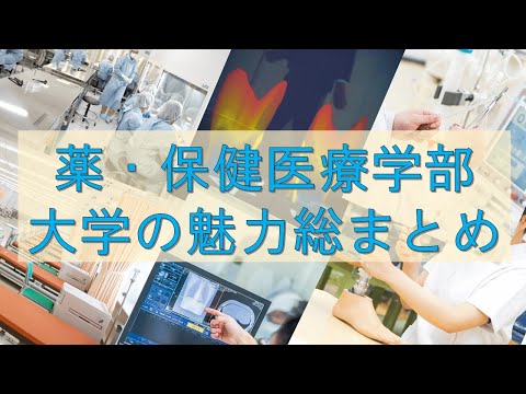 【薬・保健医療学部】受験直前！大学の魅力総まとめ