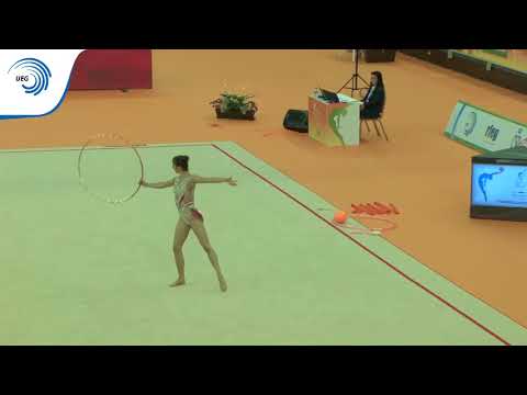 Fanni PIGNICZKI (HUN) - 2018 Rhythmic Europeans, all around final hoop