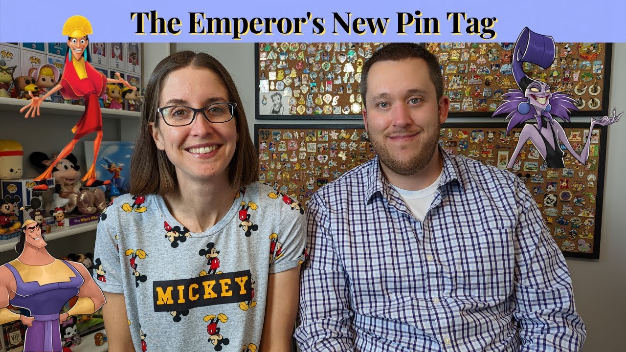 Vlogmas Day 10 | The Emperor's New Pin Tag | Disney Pin Love