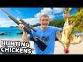 Eating Only What I Hunt On A Tropical Island
