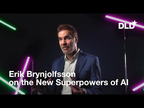 Erik Brynjolfsson on the New Superpowers of AI | DLD 23