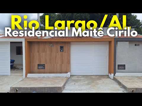 Casa com 2 e 3 quartos Próximo ao Aeroporto em Rio Largo/AL - Residencial Maitê Cirilo