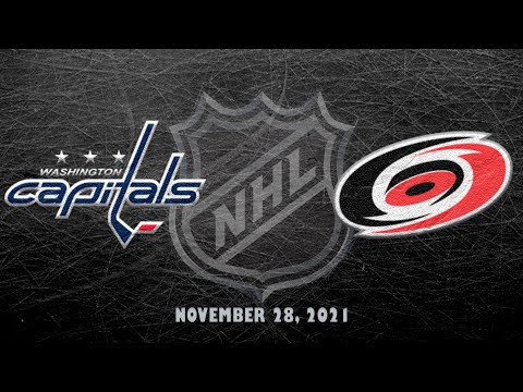 NHL Capitals vs Hurricanes | Nov.28, 2021