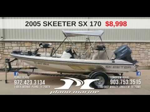 2008 Skeeter SX 170 for Sale - Plano Marine - DFW Boat Dealership