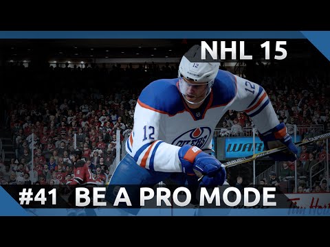 NHL 15 Be A Pro - Edmonton vs New Jersey Ep.41 (Xbox One)