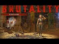 Sonya Blade Vs Noob Saibot EPIC BRUTALITY Mortal Kombat 11 Gameplay