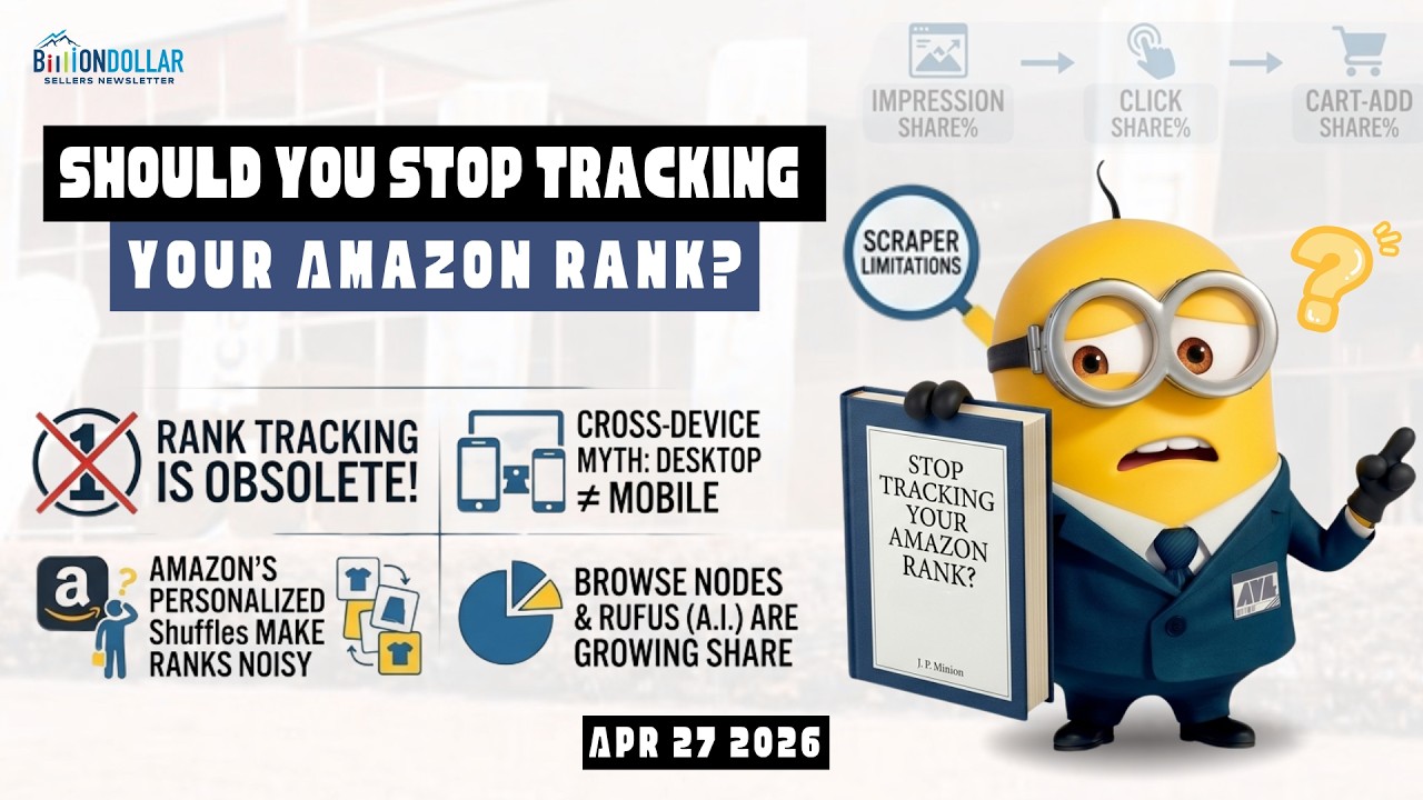 You should stop tracking your Amazon rank