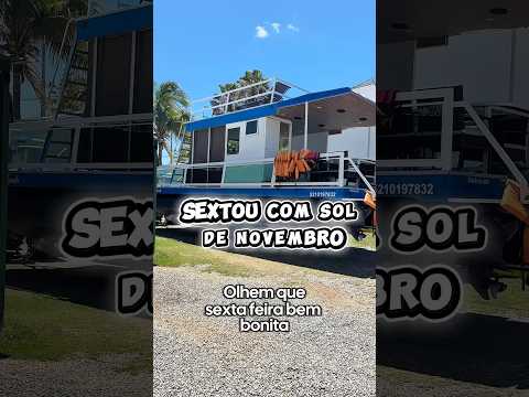 Sexta feira no guarda barco! Lago de Três Ranchos no nível de 46% #turismo #náutico #flutuante