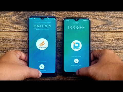 Doogee Y8 VS Maxtron S11 Battle incoming call Android 7