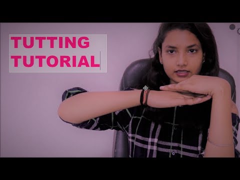 Tutting Tutorial | basic tutting combo | for beginners | priya singh
