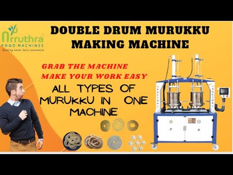 Double Drum Murukku Making Machine