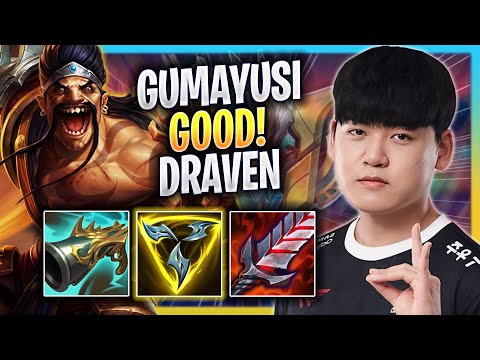 GUMAYUSI IS SO GOOD WITH DRAVEN! - T1 Gumayusi Plays Draven ADC vs Samira! | Bootcamp 2023