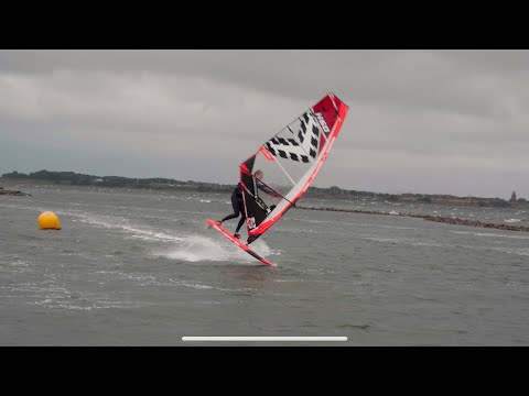 End of summer session - freestyle windsurfing
