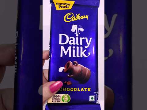 Cadbury Dairy Milk Family pack Chocolate 🍫😋#shorts #dairymilkchocolate