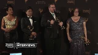 Emmy winner Chris Clark on how large the hairstyling team was on "Feud: Bette and Joan"