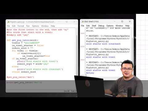Advanced Python Tutorial Advanced String Manipulation Pig Latin